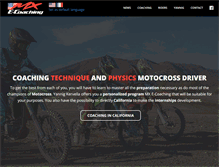 Tablet Screenshot of mxecoaching.com